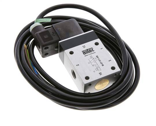 3/2 G1/4'' NC-Magnetventil 230V AC ATEX 2.5-10bar/35.0-140psi Airtec
