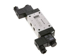5/3 G1/4'' Auspuff-Mittelmagnetventil 12V DC 3-8bar/42-112psi Airtec