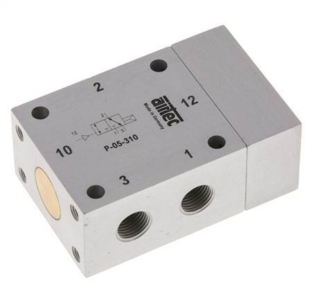 3/2 G1/8'' Luftsteuerventil 2-10bar/28-140psi Airtec