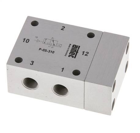 3/2 G1/8'' Luftsteuerventil 2-10bar/28-140psi Airtec