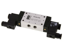 5/3 G1/4'' Center Closed Magnetventil 12V DC 3-8bar/42-112psi Airtec