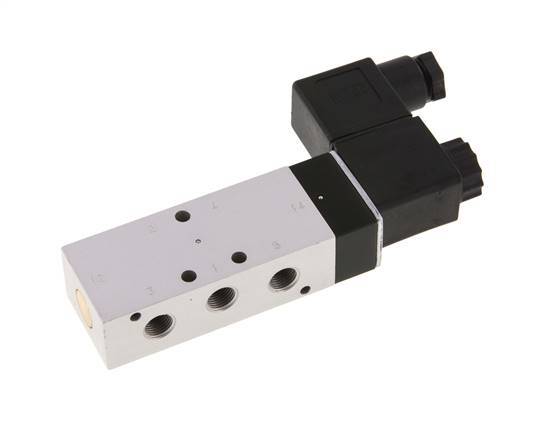 5/2 G1/8''-Magnetventil 12V DC 3-10bar/42-140psi Airtec