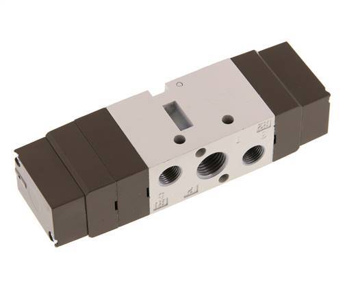 5/3 G1/4'' (G1/8'') Zentrum geschlossenes Luftsteuerventil 2-10bar/28-140psi YPC