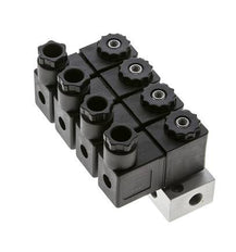 4x3/2 G1/8'' NC-Magnetventil 24V DC -0,95-10bar/-13,2-140psi Airtec