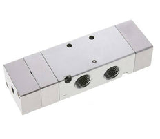 5/3 G1/2'' (G1/8'') Abgaszentrum Luftsteuerventil 1,5-8bar/21,0-112psi E.MC