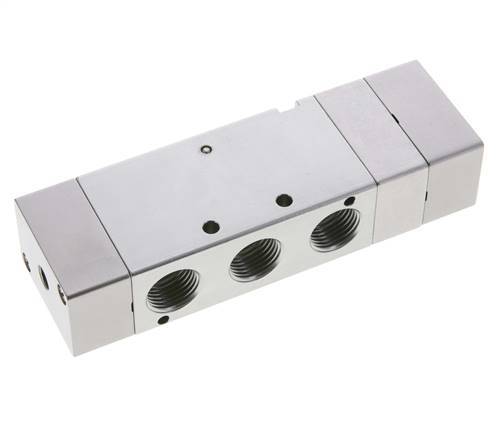 5/3 G1/2'' (G1/8'') Abgaszentrum Luftsteuerventil 1,5-8bar/21,0-112psi E.MC