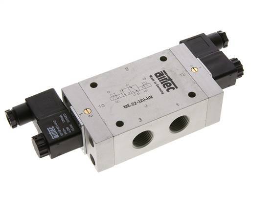3/2 G1/2'' (G1/8'') Bistabiles Magnetventil Externe Vorsteuerung 24V AC 0-10bar/0-140psi Airtec