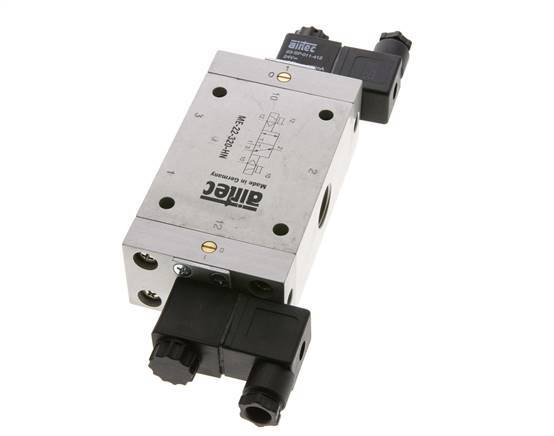 3/2 G1/2'' (G1/8'') Bistabiles Magnetventil Externe Vorsteuerung 24V AC 0-10bar/0-140psi Airtec