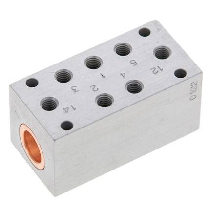 5/2 M5 Bistabiles Luftsteuerventil 0-10bar/0-140psi Airtec