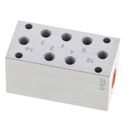 5/2 M5 Bistabiles Luftsteuerventil 0-10bar/0-140psi Airtec