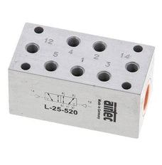 5/2 M5 Bistabiles Luftsteuerventil 0-10bar/0-140psi Airtec