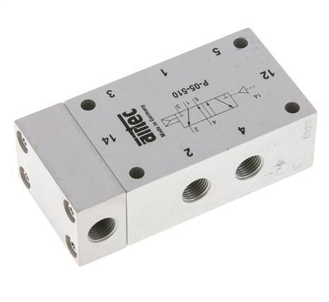 5/2 G1/8'' Luftsteuerventil ATEX 2-10bar/28-140psi Airtec