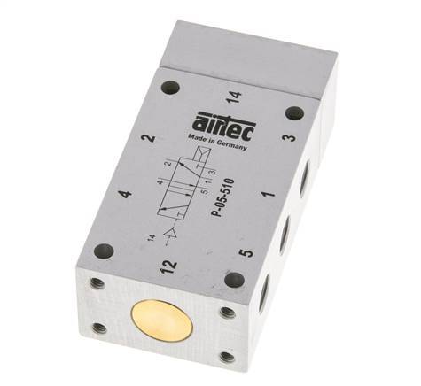 5/2 G1/8'' Luftsteuerventil ATEX 2-10bar/28-140psi Airtec