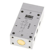 5/2 G1/8'' Luftsteuerventil ATEX 2-10bar/28-140psi Airtec