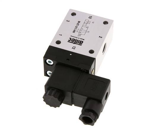 3/2 G1/4'' NC-Magnetventil 115V AC 2,5-10bar/35,0-140psi Airtec