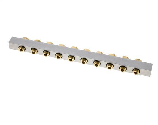 Verteiler 10-Stationen 3/2 5/2 5/3-Wege Airtec M04/P04
