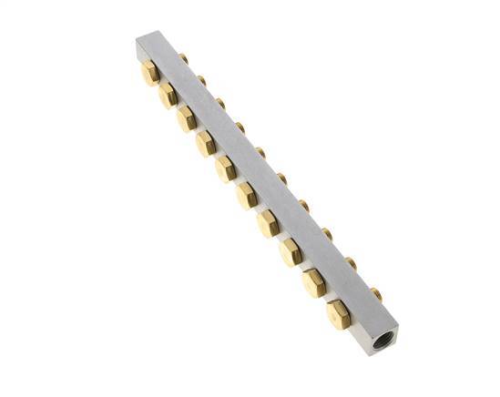 Verteiler 10-Stationen 3/2 5/2 5/3-Wege Airtec M04/P04