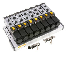 G1/4'' 8x Pneumatik-Ventilinsel 24V DC 1,5-8bar/21,0-112psi Mehrpolig E.MC