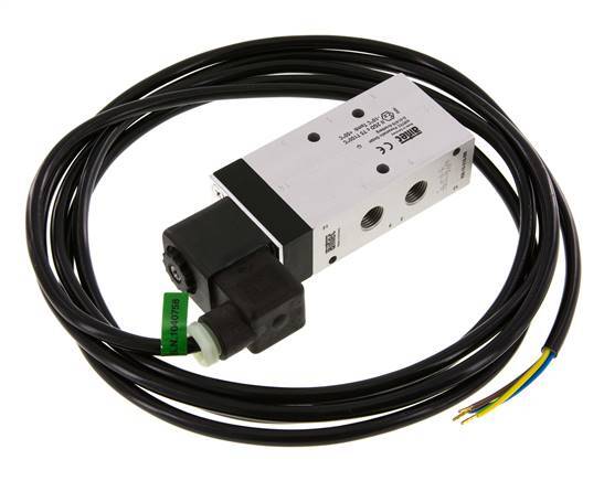 5/2 G1/4'' Magnetventil 230V AC ATEX 2,5-10bar/35,0-140psi Airtec