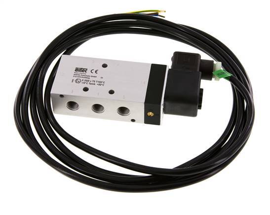 5/2 G1/4'' Magnetventil 230V AC ATEX 2,5-10bar/35,0-140psi Airtec