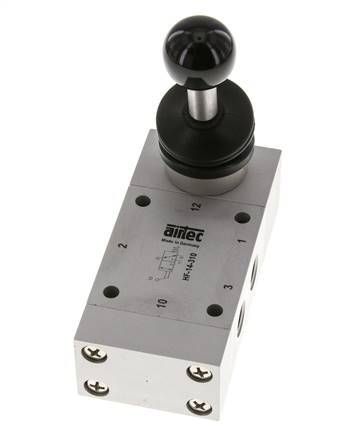 3/2 G1/4'' Handhebelventil 0-12bar/0-168psi Airtec