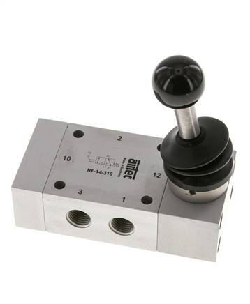 3/2 G1/4'' Handhebelventil 0-12bar/0-168psi Airtec