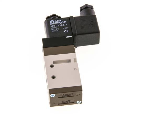 5/2 G1/8''-Magnetventil 24V DC 1,5-10bar/21,0-140psi YPC