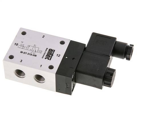 3/2 G1/4'' NC-Magnetventil 24V AC 1,5-10bar/21,0-140psi Airtec