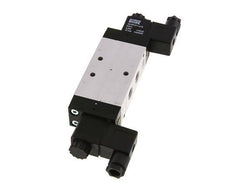 5/3 G1/4'' Auspuff-Mittelmagnetventil 12V DC 3-10bar/42-140psi Airtec