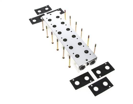 Verteiler 6-Stationen E.MC 3/2-fach