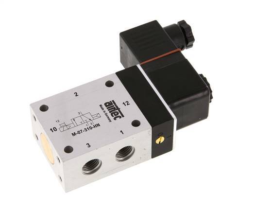 3/2 G1/4'' NC-Magnetventil 24V DC ATEX 1,5-10bar/21,0-140psi Airtec