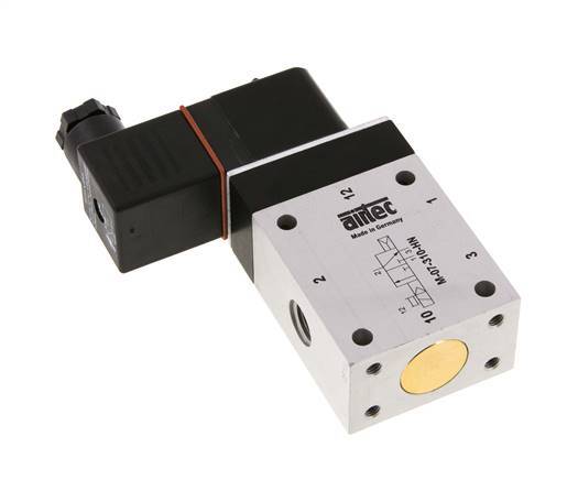 3/2 G1/4'' NC-Magnetventil 24V DC ATEX 1,5-10bar/21,0-140psi Airtec