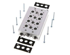 Verteiler 4-Stationen YPC SF2000 5/2 5/3-fach