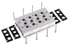 Verteiler 4-Stationen YPC SF2000 5/2 5/3-fach