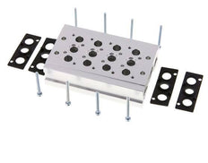Verteiler 4-Stationen YPC SF2000 5/2 5/3-fach