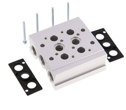 Manifold 2-Station YPC SF2000 5/2 5/3-way