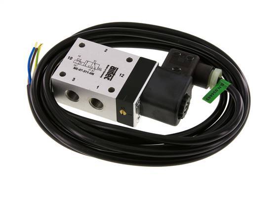 3/2 G1/4'' (G1/8'') Magnetventil Externe Steuerung 230V AC ATEX 0-10bar/0-140psi Airtec
