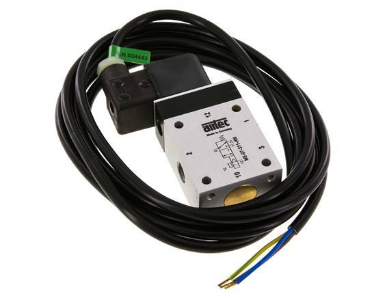 3/2 G1/4'' (G1/8'') Magnetventil Externe Steuerung 230V AC ATEX 0-10bar/0-140psi Airtec