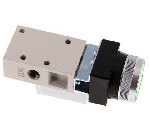 3/2 G1/8'' Druckknopfventil grün 0-8bar/0-112psi YPC
