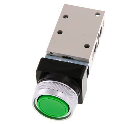 3/2 G1/8'' Druckknopfventil grün 0-8bar/0-112psi YPC