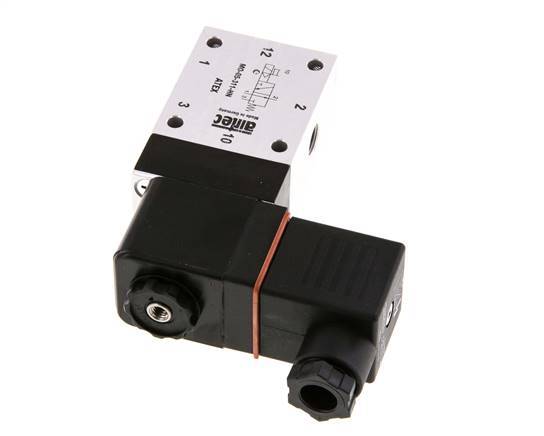 3/2 G1/8'' NO-Magnetventil 24V DC ATEX 3-10bar/42-140psi Airtec