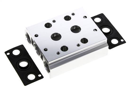 Verteiler 2-Stationen E.MC 5/2 5/3-fach