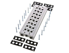 Verteiler 8-Stationen YPC SF2000 5/2 5/3-fach