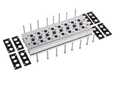 Verteiler 8-Stationen YPC SF2000 5/2 5/3-fach