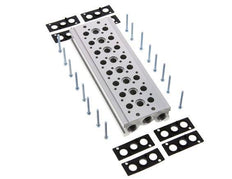Verteiler 8-Stationen YPC SF2000 5/2 5/3-fach