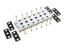 Verteiler 6-Stationen E.MC 5/2 5/3-fach