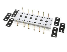 Verteiler 6-Stationen E.MC 5/2 5/3-fach