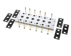 Verteiler 6-Stationen E.MC 5/2 5/3-fach