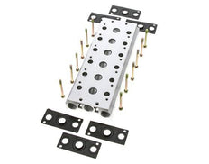 Verteiler 6-Stationen E.MC 5/2 5/3-fach
