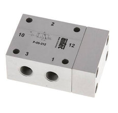 3/2 G1/8'' Luftsteuerventil -0,95-10bar/-13,2-140psi Airtec